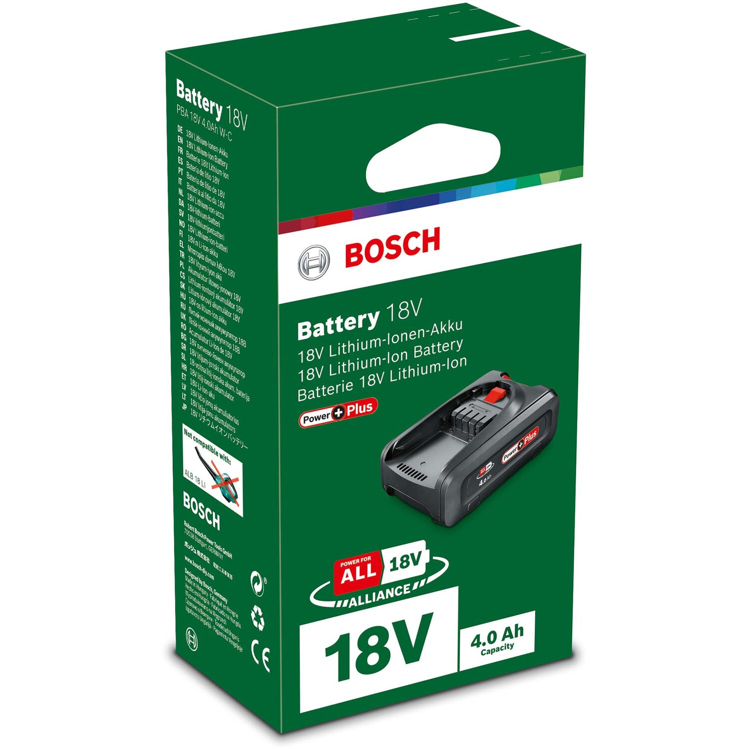 Bosch power 4aii 18v new arrivals