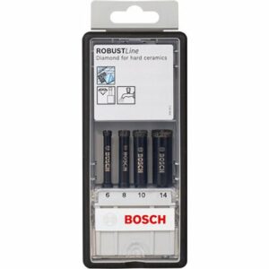 مته الماس بوش آلمان Bosch Diamond for Hard Seramics Set 4 عدد. (6/8/10/14mm)