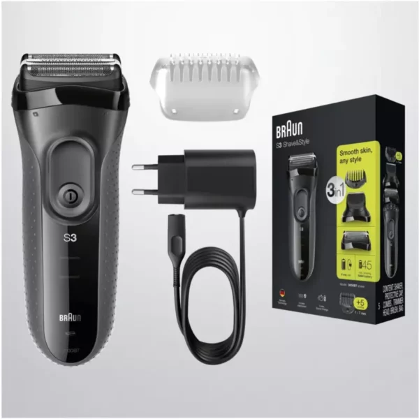 ریش تراش برقی Braun آلمان سری 3 3000BT