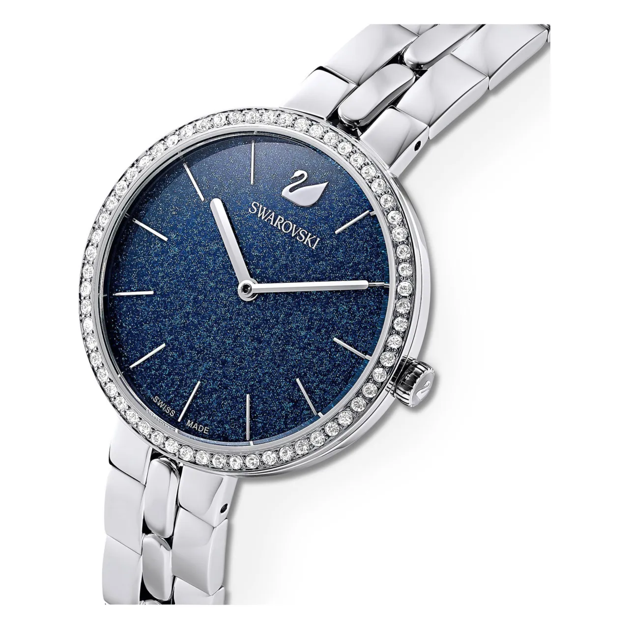 Swarovski watches 2025 blue dial