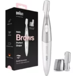 Braun Augenbrauentrimmer FG 1106 Silk-épil 3 - Präzisionstrimmer - weiß/silber