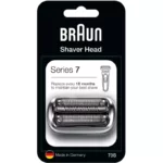 سر اصلاح جایگزین Braun آلمان سری 7 73S