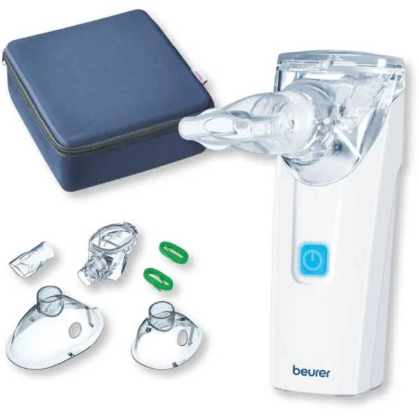 BEURER IH 55 inhalation device, 7-piece set, ideal for on the go