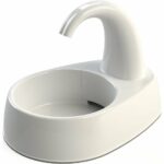 شیر آب خودکار تریکسی المان TRIXIE Pet Feeder Drinking Fountain Curved Stream White