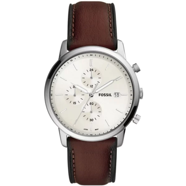 ساعت مچی مردانه کرنوگراف FS5849 MINIMALIST CHRONO فسیل آمریکا