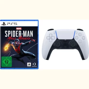 دسته DualSense Wireless Controller و بازی Marvel's Spider-Man: Miles Morales پلی استیشن 5