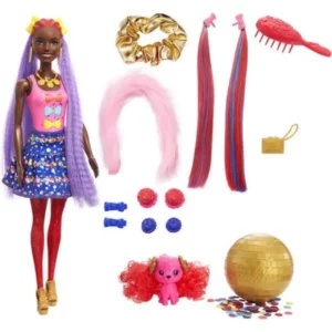 عروسک باربی متل آمریکا Mattel Dress Up Doll Barbie Color