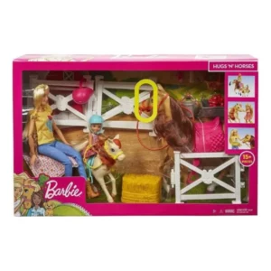 اسباب بازی باربی و اسب متل آمریکا Mattel GLL70