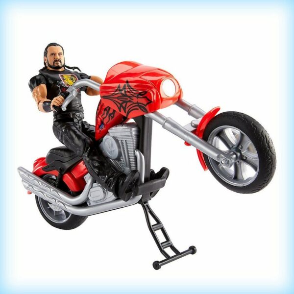 اسباب بازی موتور سوار متل آمریکا Slam Cycle Motorrad mit Drew McIntyre