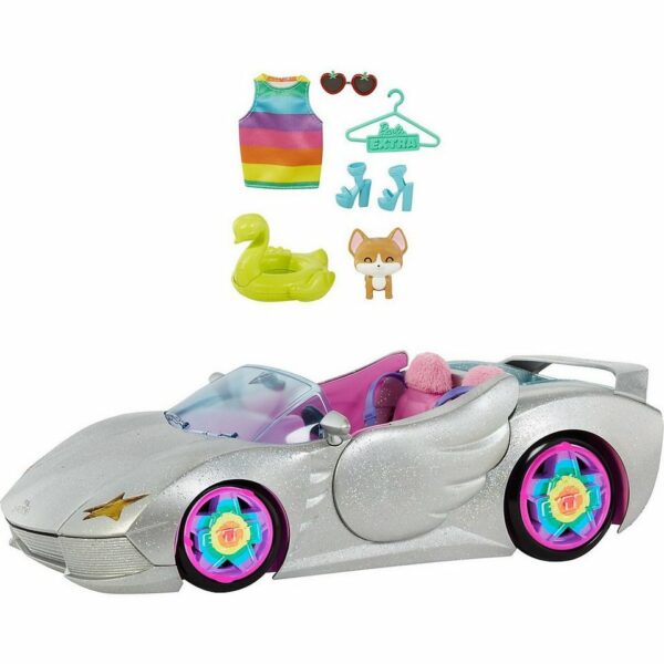 اسباب بازی ماشین متل آمریکا Mattel Barbie Extra Car Convertible
