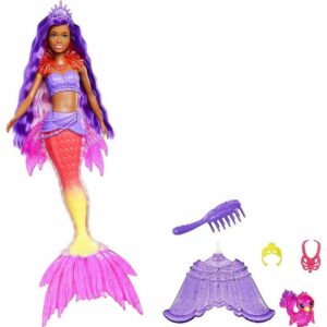 اسباب بازی پری دریایی متل آمریکا Mattel Dress Mermaid Power