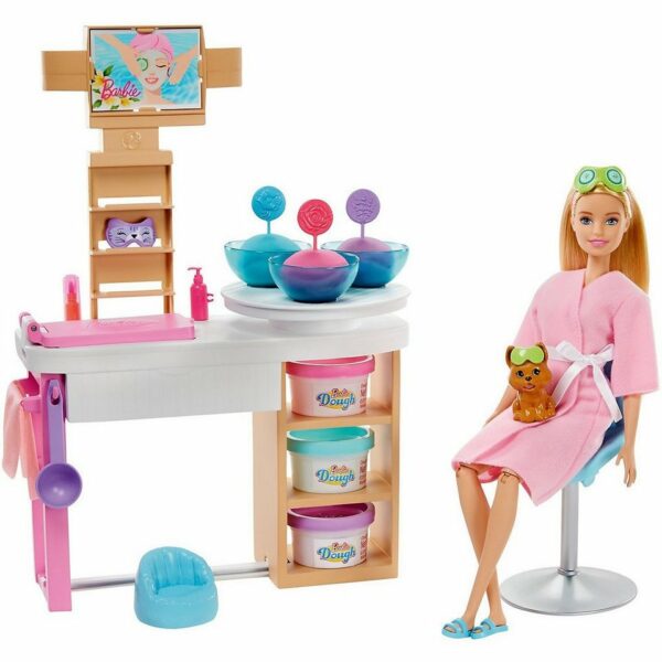 اسباب بازی باربی متل آمریکا Mattel Dress-up Doll Barbie Masks Playset with Doll