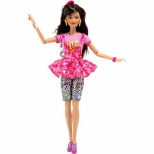 عروسک باربی متل آمریکا Mattel Barbie Rewind 80s Edition Movie Night