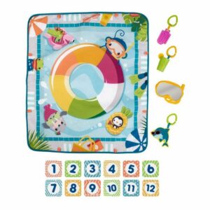 بازی مهارت های حرکتی متل آمریکا Mattel Game Mattel GRR44 Splish Splash Explorer Playmat