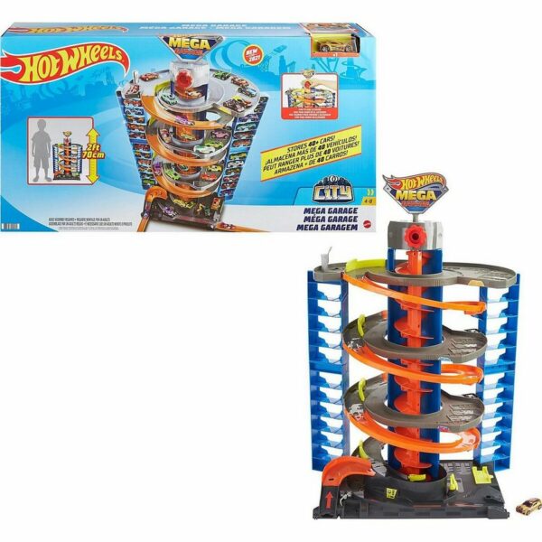 اسباب بازی پارکینگ متل آمریکا Mattel Hot Wheels City Toy Car Playset