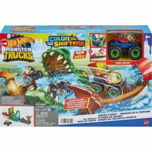 مجموعه بازی تغییر رنگ متل آمریکا Spielzeug-Auto Hot Wheels Monster Trucks