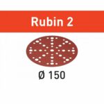 سنباده دیسکی فستول آلمان STF D150/48 P60 RU2/50 Ruby 2 (575187)