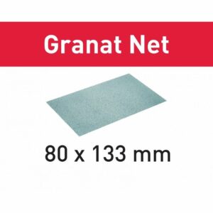 توری کاغذ سنباده فستول آلمان FESTOOL STF 80x133 P220 GR NET/50 Granat Net (203290)