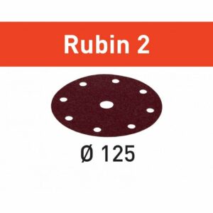 سنباده فستول آلمان STF D125/8 P40 RU2/50 Ruby 2 (499093)