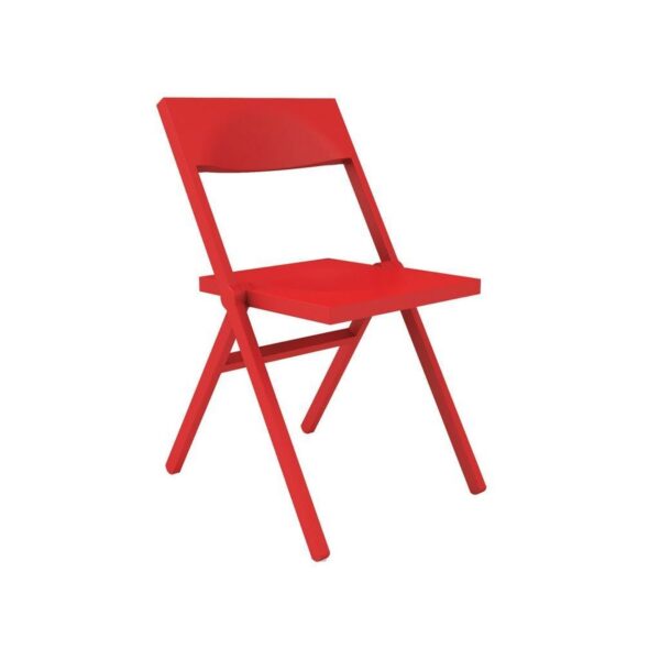 صندلی قرمز فایبر گلاس السی ایتالیا