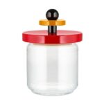 شیشه نگه داری 750 میلی لیتری السی ایتالیا Alessi Storage Jar Sottsass