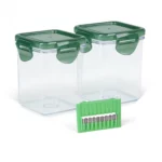 ظرف ذخیره سازی Nicer Dicer Quick Professional سبز لوازم جانبی