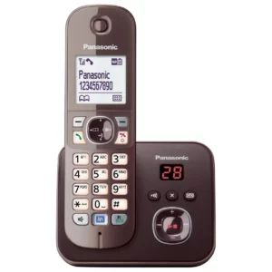 تلفن بی سیم DECT قهوه ای پاناسونیک ژاپن KX-TG6821G