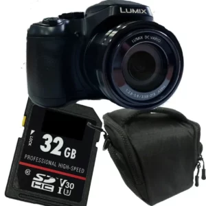 مجموعه دوربین مشکی پاناسونیک ژاپن Lumix DC-FZ83