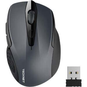 ماوس بی‌سیم TECKNET Pro 2.4G 2600 DPI Wireless 6